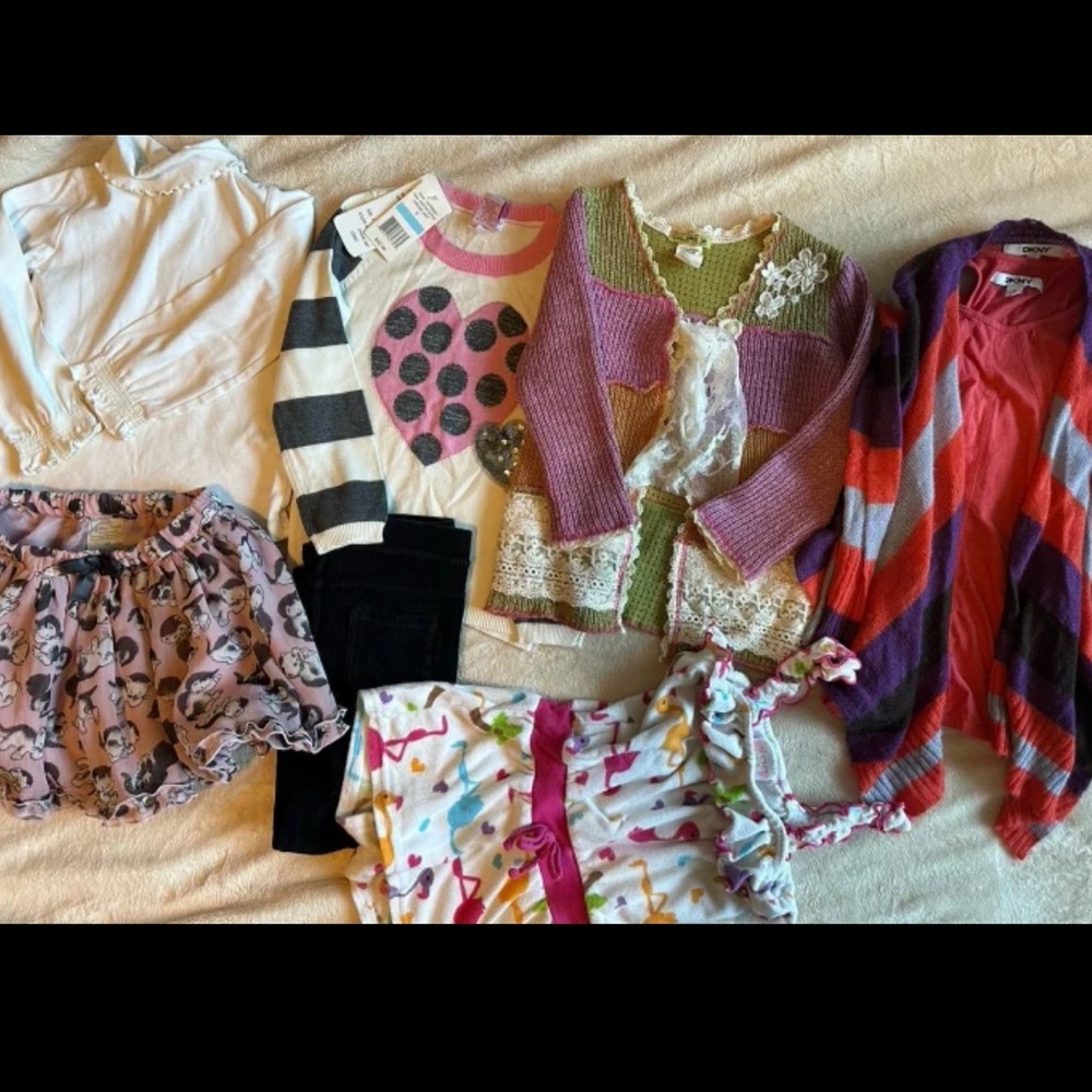 8 pc Grls Sz 4/5 Designer Boutique Lot